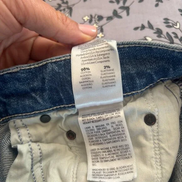 MOTHER Superior High Waisted Rider Skimp in Playing with Scissors size 30 - Picture 10 of 13